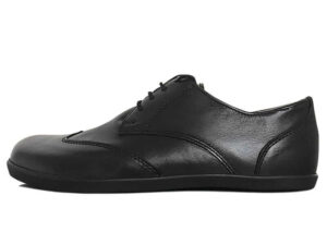 Barfußschuh Business black angus leder